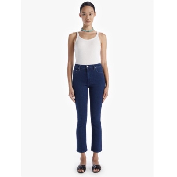 MOTHER Insider Ankle Mid Rise Neither Here Nor There Jeans Sz 29 - Picture 1 of 13
